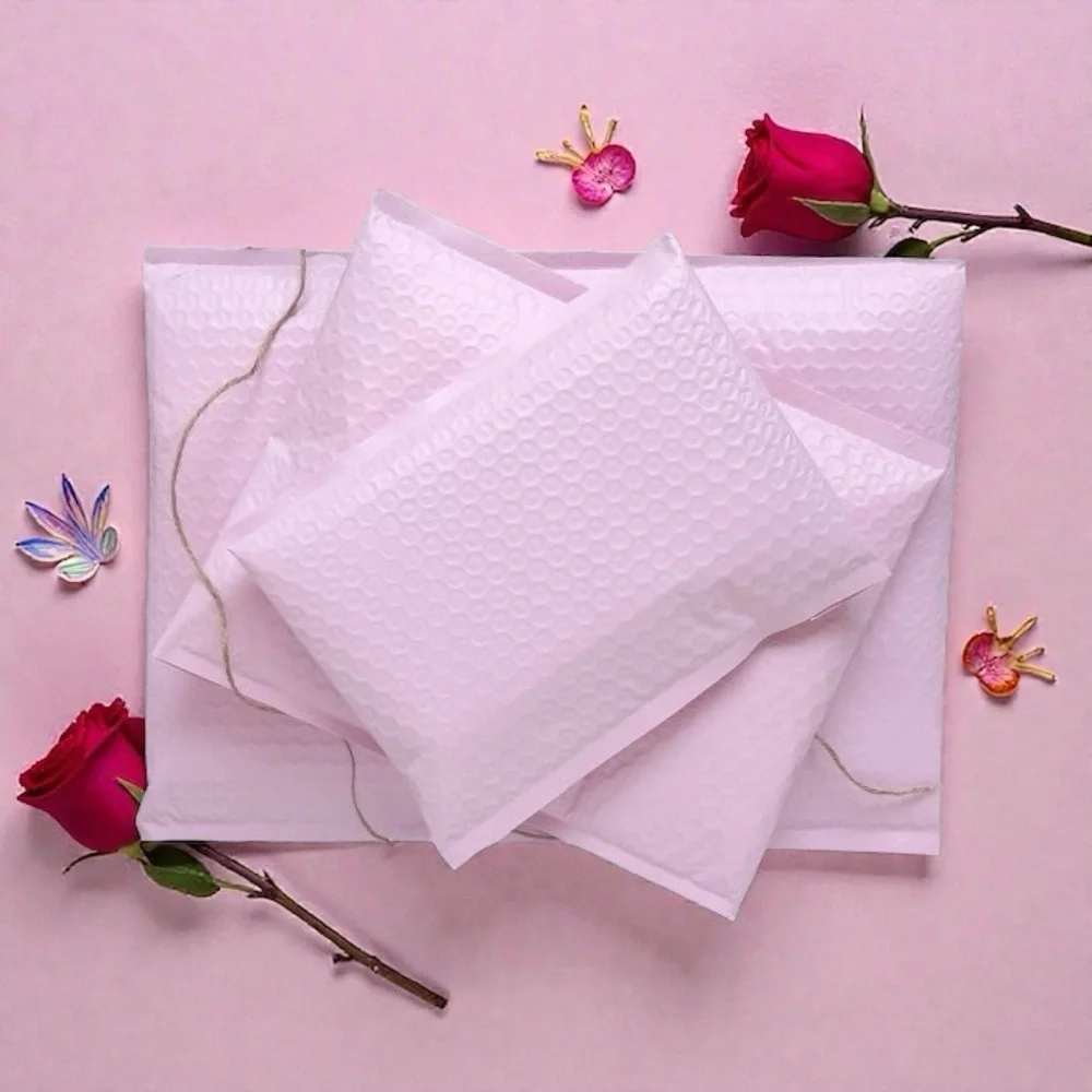 Pink 10.5”x16” Poly Bubble Mailer - Picture 5 of 6